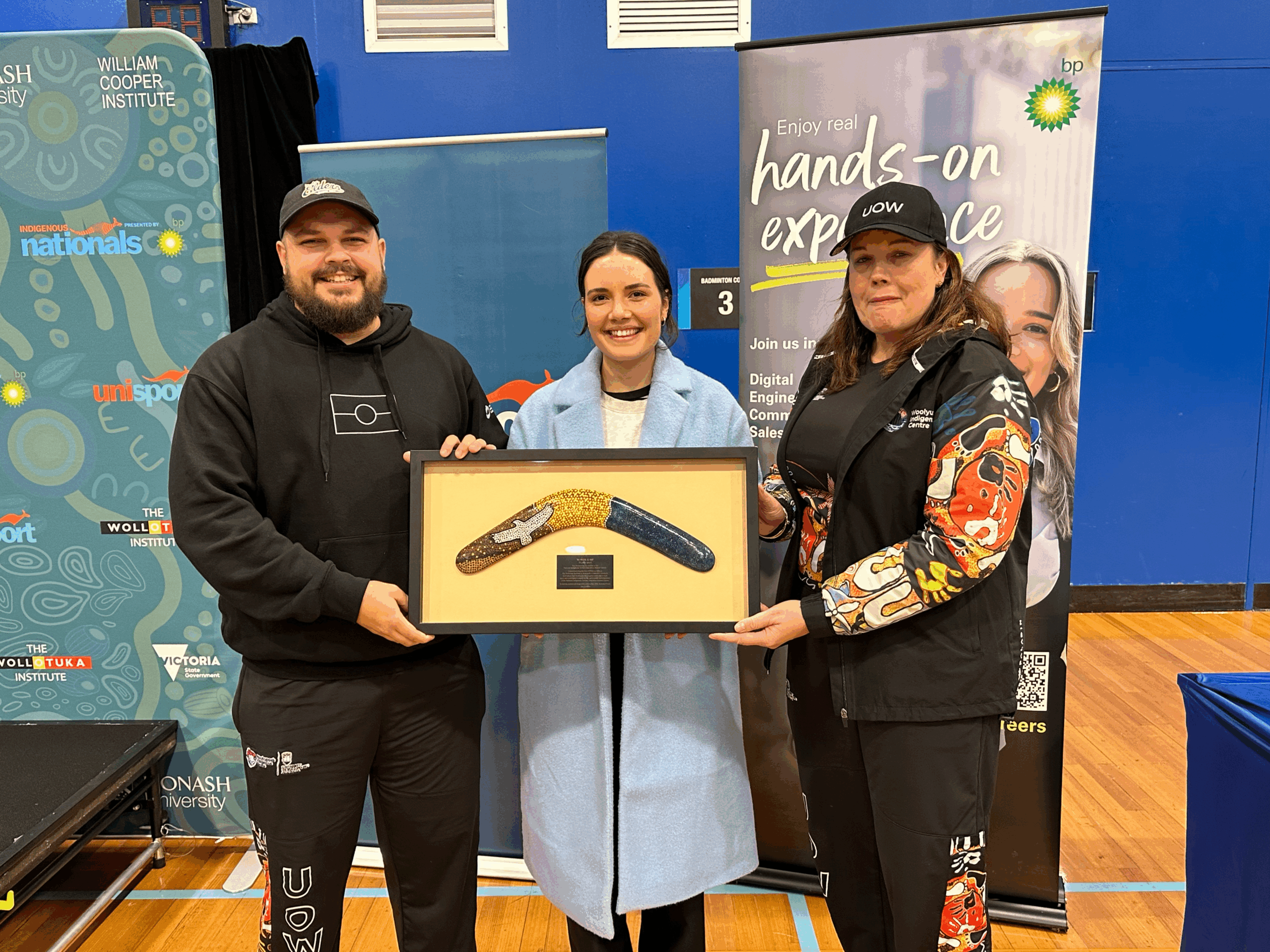 presentation of host boomerang